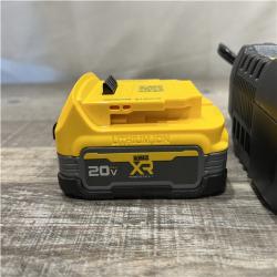 AS-IS DEWALT 20V MAX XR POWERSTACK Lithium-Ion Battery Starter Kit with 1.7Ah Battery and Charger