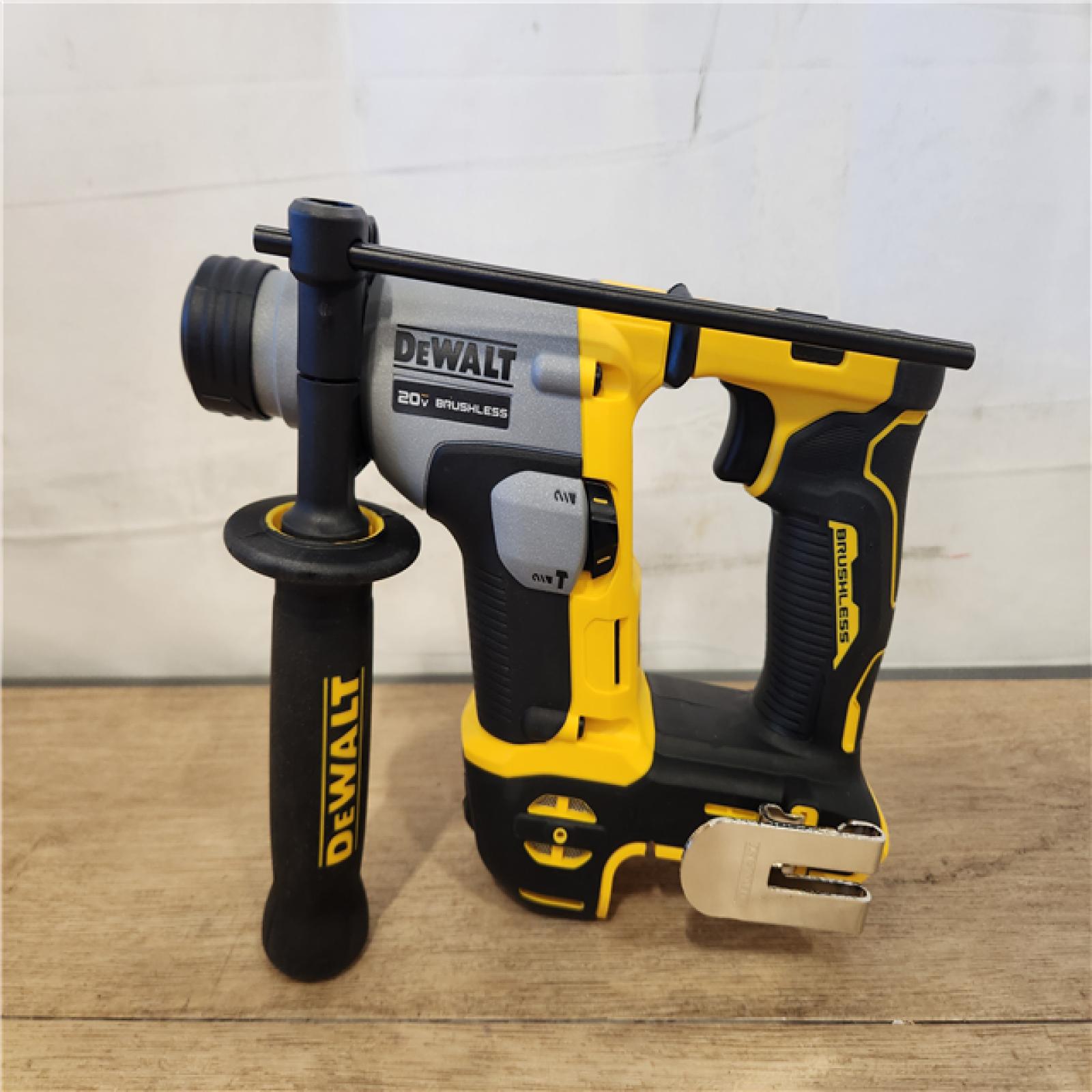AS-IS- DEWALT ATOMIC 20V MAX Cordless Brushless Ultra-Compact 5/8 in. SDS Plus Hammer Drill (Tool Only)