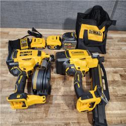 Houston Location AS-IS DEWALT Nail Guns QTY/2 and Batteries QTY/3 with Charger