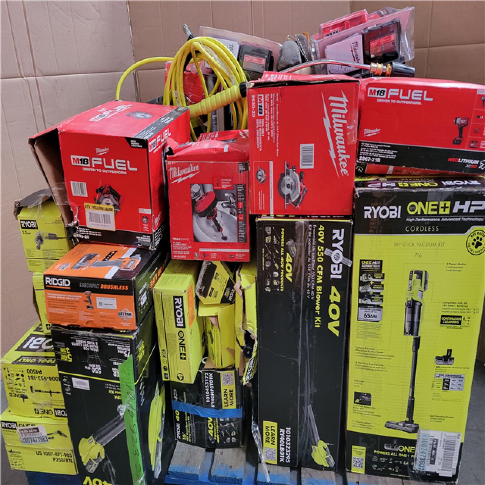 CALIFORNIA AS-IS TOOL PALLET