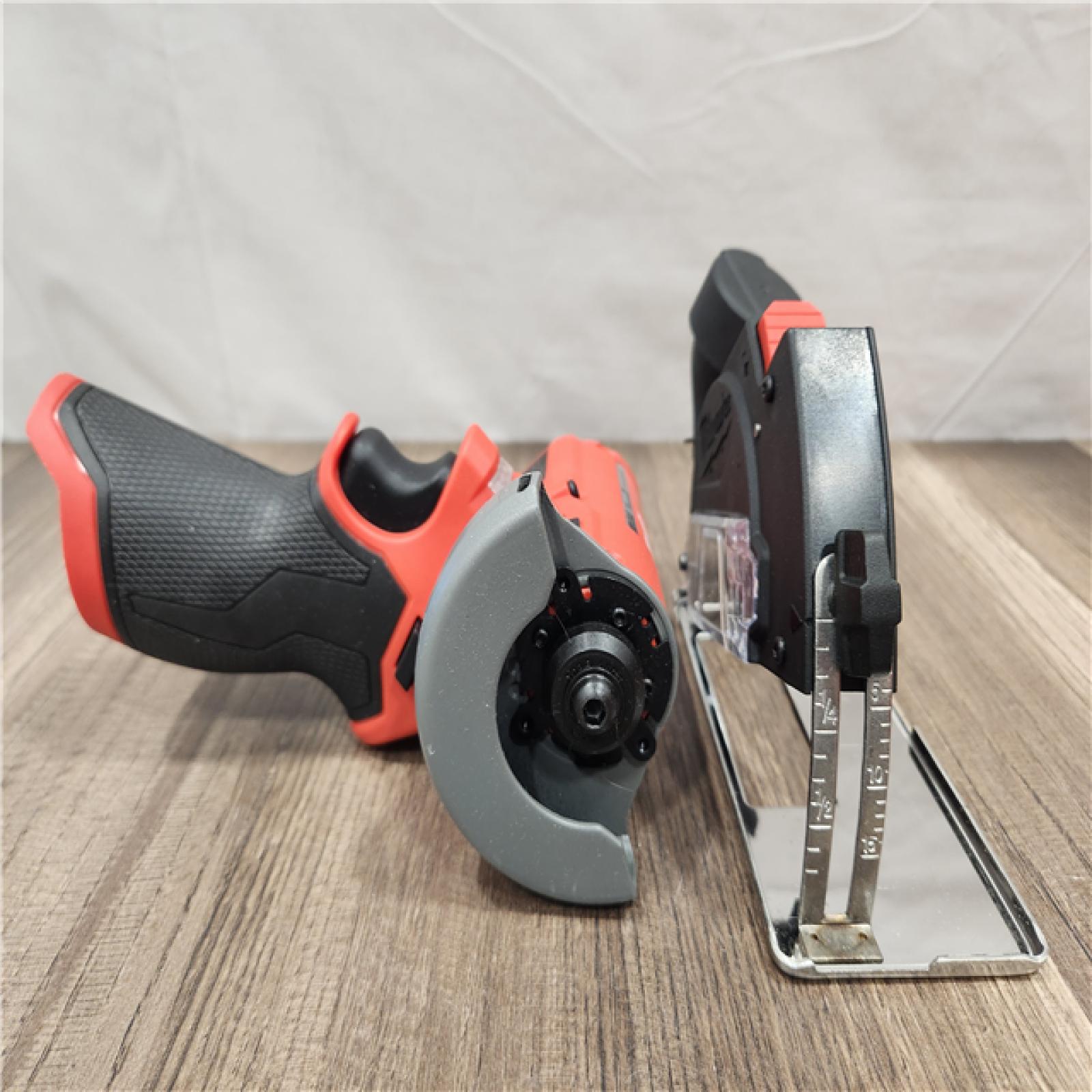 AS-IS- Milwaukee M12 FUEL 12V Lithium-Ion Brushless Cordless 3 in. Cut Off Saw (Tool-Only)