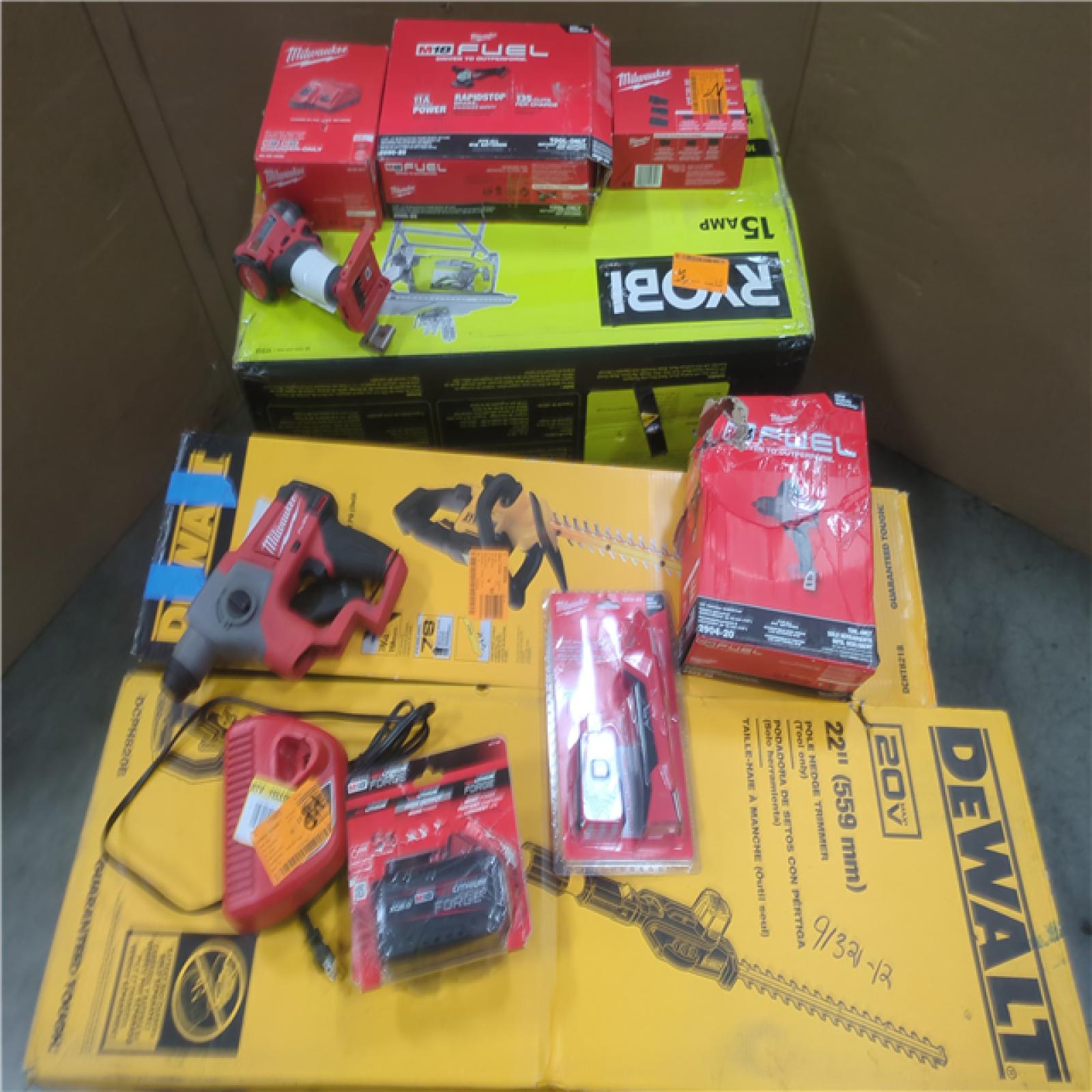 CALIFORNIA AS-IS TOOL PALLET
