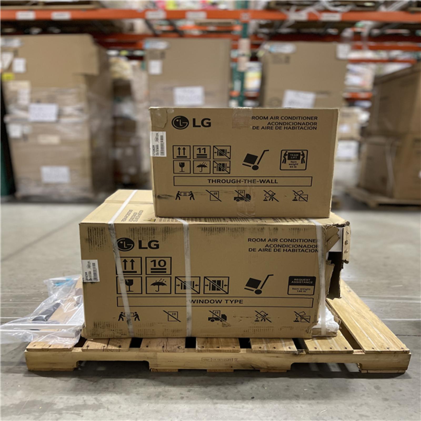 DALLAS LOCATION- LG Air Conditioner Mixed Pallet(2 UNITS)