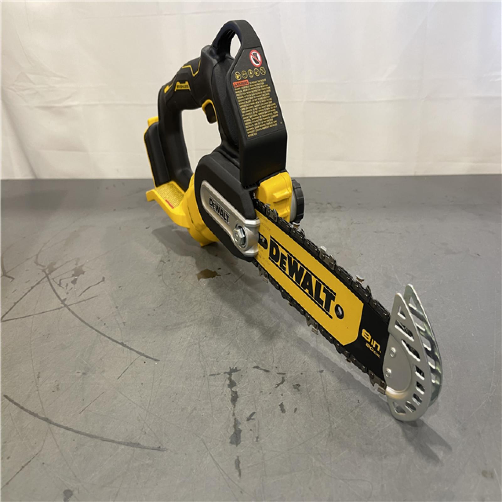 AS-IS - DeWalt 20V MAX 8 in. Brushless Cordless Battery Powered Pruning Chainsaw