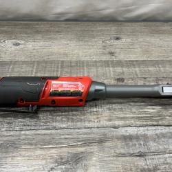 AS-IS Milwaukee FUEL 12V Lithium-Ion Brushless Cordless 1/4 in - 3/8 in Extended Ratchet (Tool-Only)