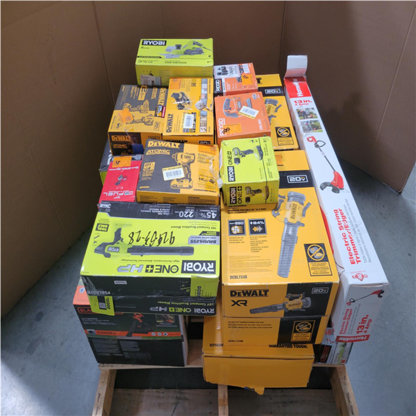 CALIFORNIA AS-IS TOOL PALLET