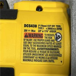 AS-IS DEWALT 20V XR Cordless 3 in. Cut-Off Tool (Tool Only)