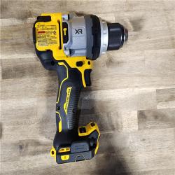 HOUSTON LOCATION - AS-IS (APPEARS LIKE NEW) DEWALT 20V XR Lithium-Ion Cordless Hammer Drill Kit with 8.0 Ah Battery, Charger and Kit Bag