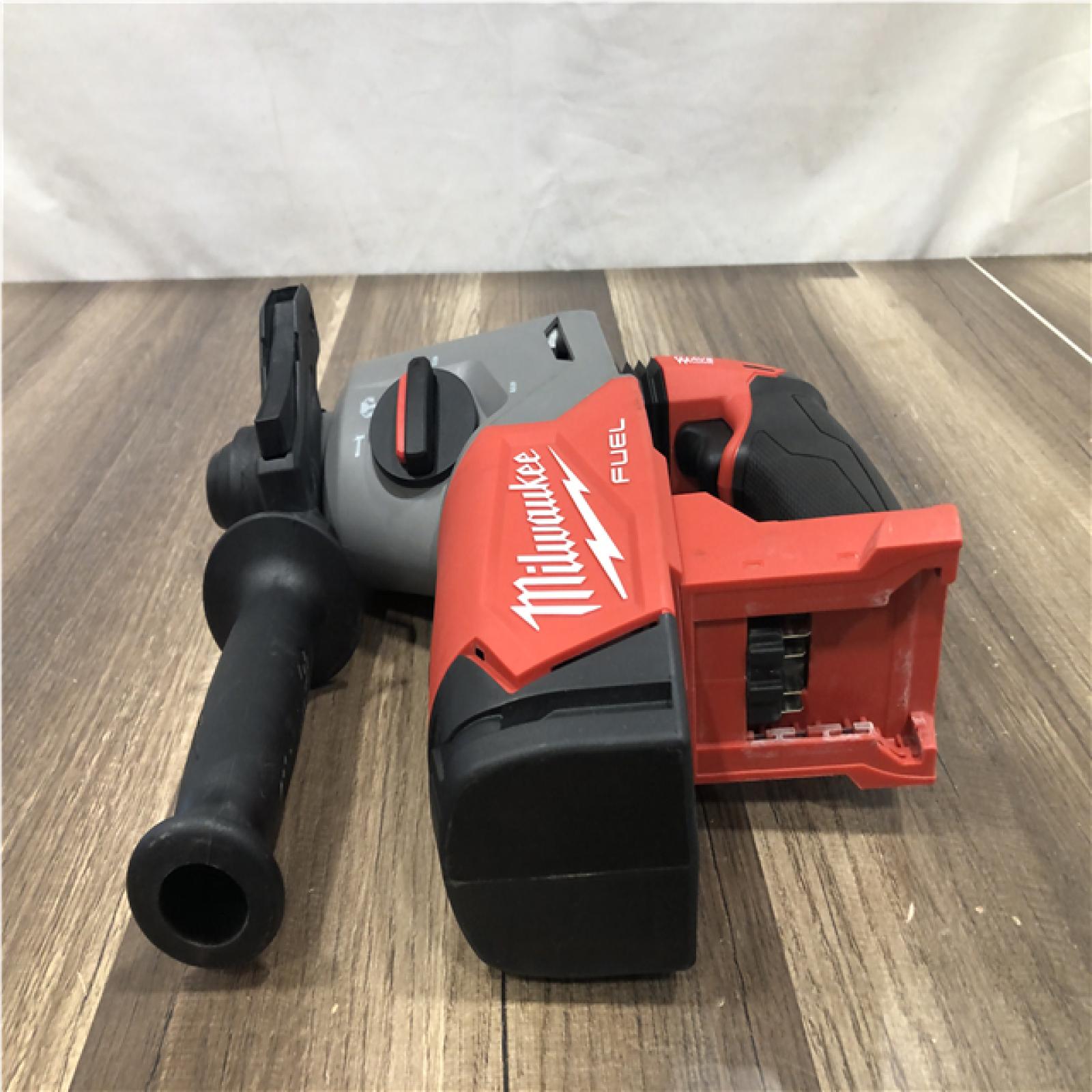 AS-IS Milwaukee  FUEL 18V Lithium-Ion Brushless Cordless 1 in. SDS-Plus Rotary Hammer (Tool-Only)