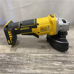 AS-IS DEWALT 20V MAX Cordless Brushless 4-1/2 in. Angle Grinder with Paddle Switch (Tool Only)