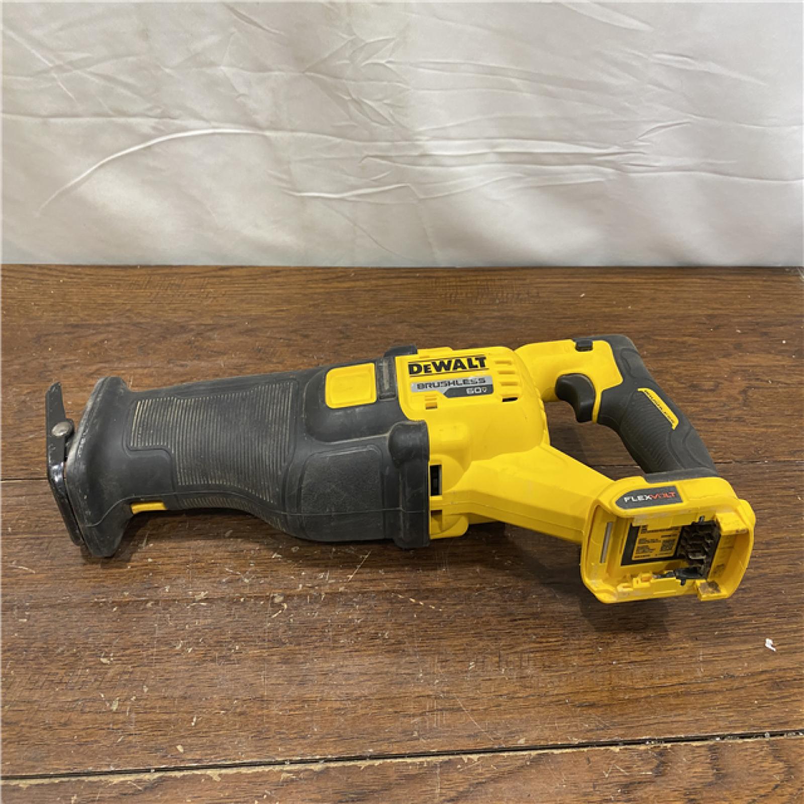 AS-IS DeWalt DCS389B FLEXVOLT 60V MAX Cordless Brushless Reciprocating Saw (Tool-Only)