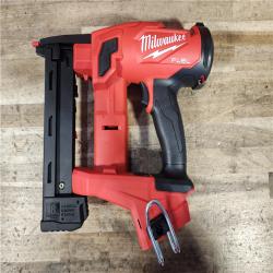 HOUSTON LOCATION - AS-IS Milwaukee FUEL 18-Volt Lithium-Ion Brushless Cordless 18-Gauge 1/4 in. Narrow Crown Stapler (Tool-Only)