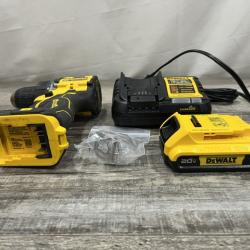 AS-IS DEWALT Atomic 20V Lithium-Ion Cordless Compact 1/2 in. Drill/Driver Kit