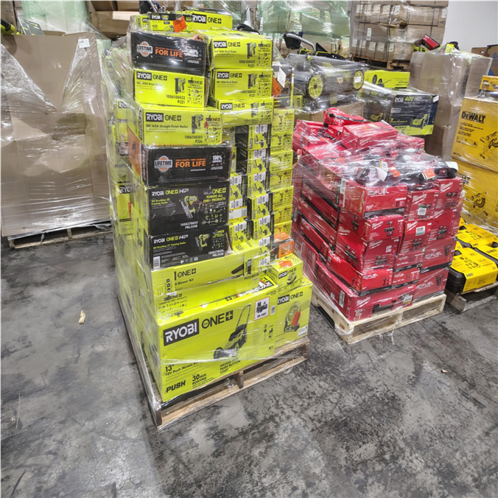 Pittston Location As-Is Power Tools Partial Truckload (10 Pallets) 2465-C