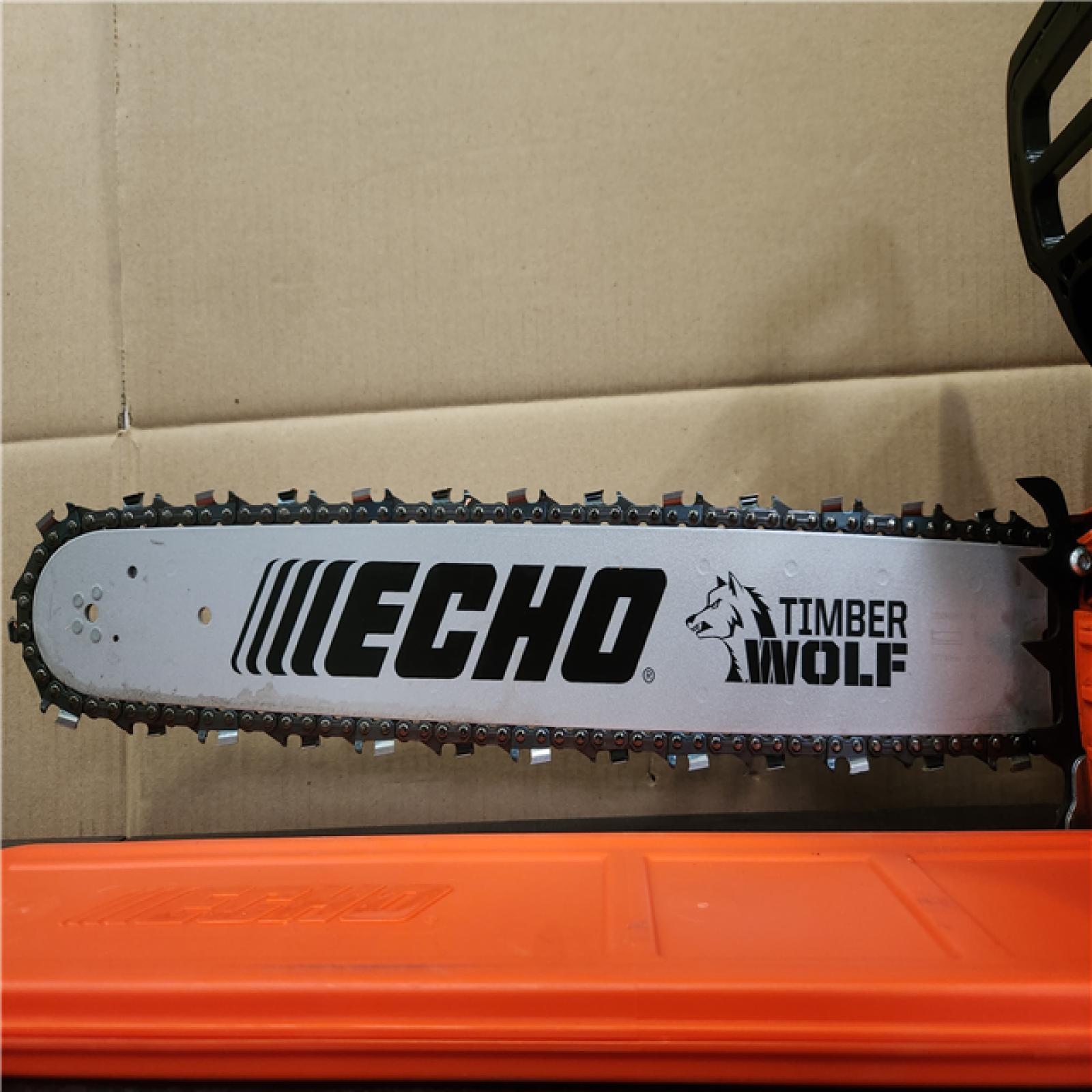 Phoenix NEW ECHO 20 in. 59.8 cc Gas 2-Stroke Rear Handle Timber Wolf Chainsaw