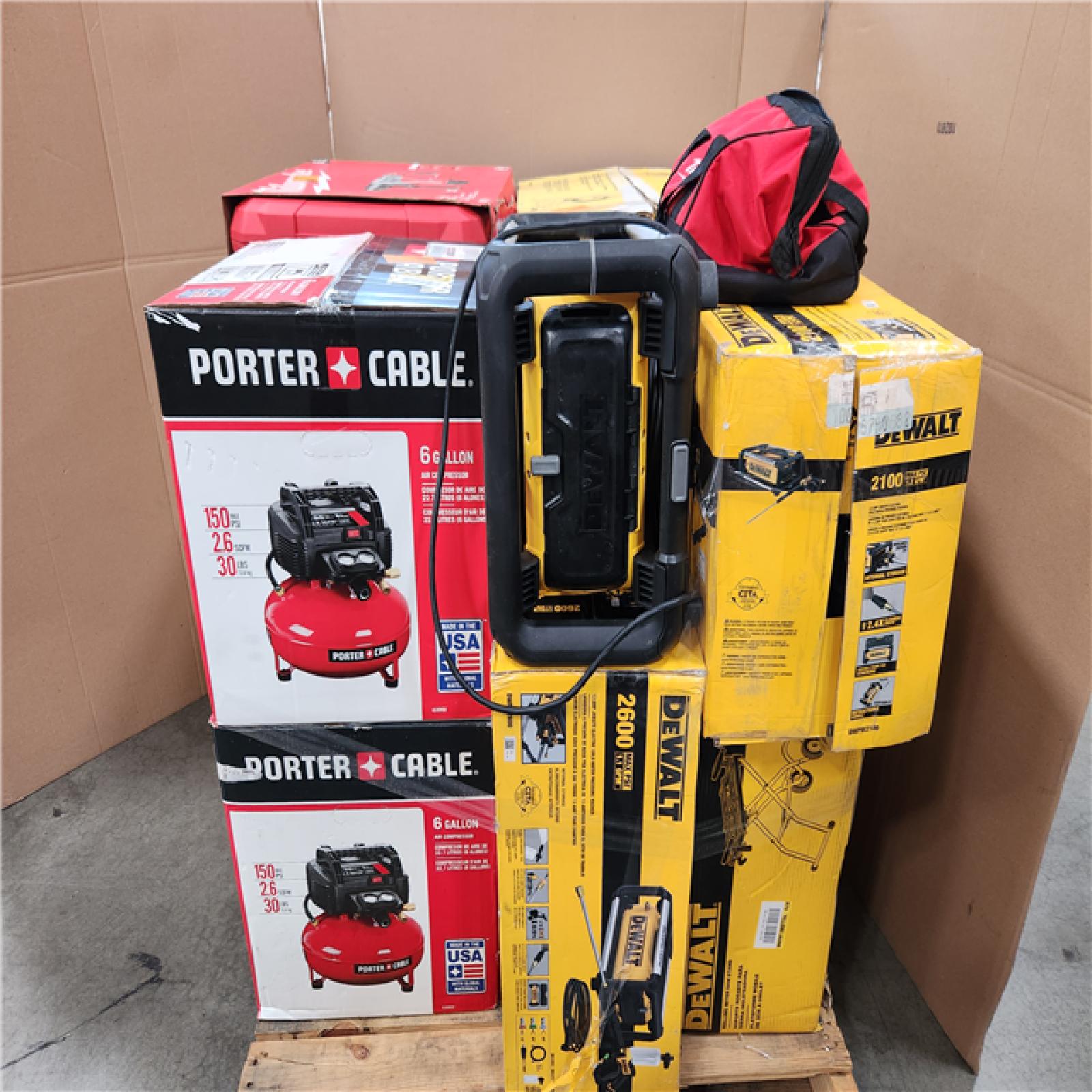 CALIFORNIA AS-IS TOOL PALLET