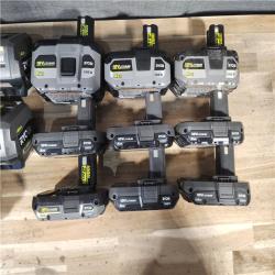 HOUSTON LOCATION - AS-IS RYOBI BATTERY PACK QTY - 14