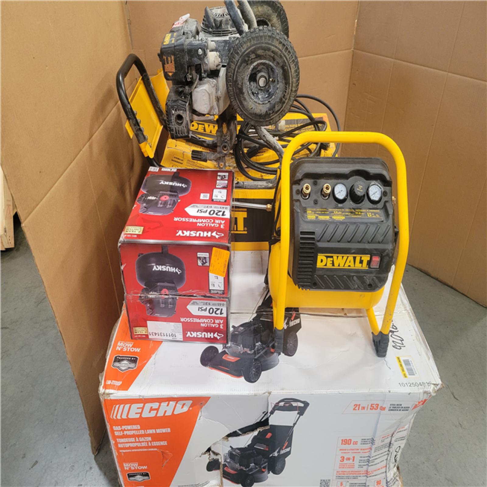 CALIFORNIA AS-IS OUTDOOR POWER EQUIPMENT