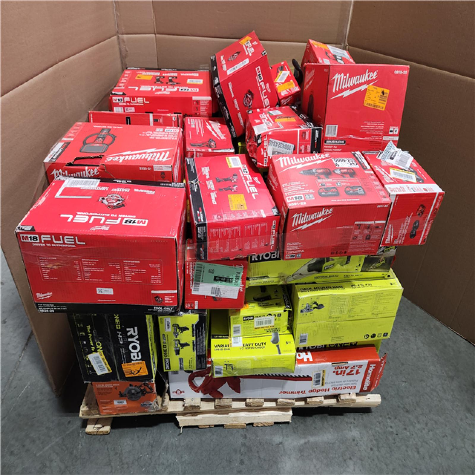 CALIFORNIA  AS-IS TOOL PALLET