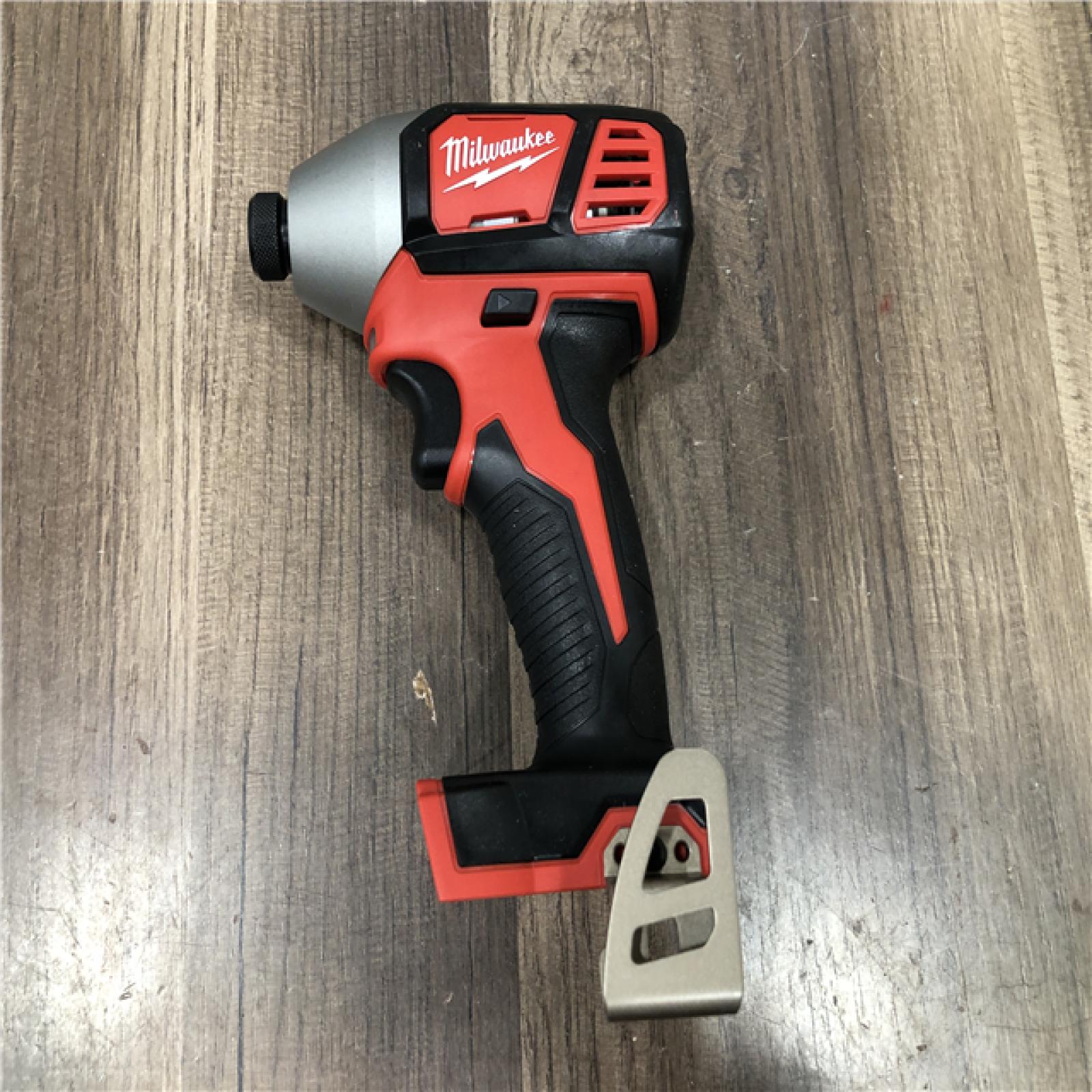 AS-IS Milwaukee M18 18V Lithium-Ion Cordless 1/4 in. Hex Impact Driver (Tool-Only)