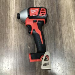 AS-IS Milwaukee M18 18V Lithium-Ion Cordless 1/4 in. Hex Impact Driver (Tool-Only)