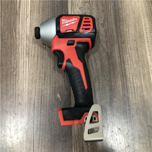 AS-IS Milwaukee M18 18V Lithium-Ion Cordless 1/4 in. Hex Impact Driver (Tool-Only)