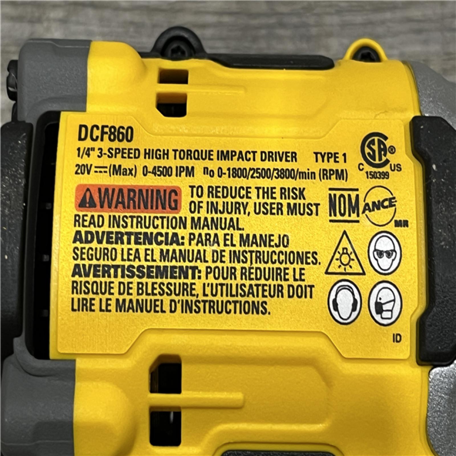 AS-IS DEWALT 20V Lithium-Ion Cordless 2-Tool Combo Kit
