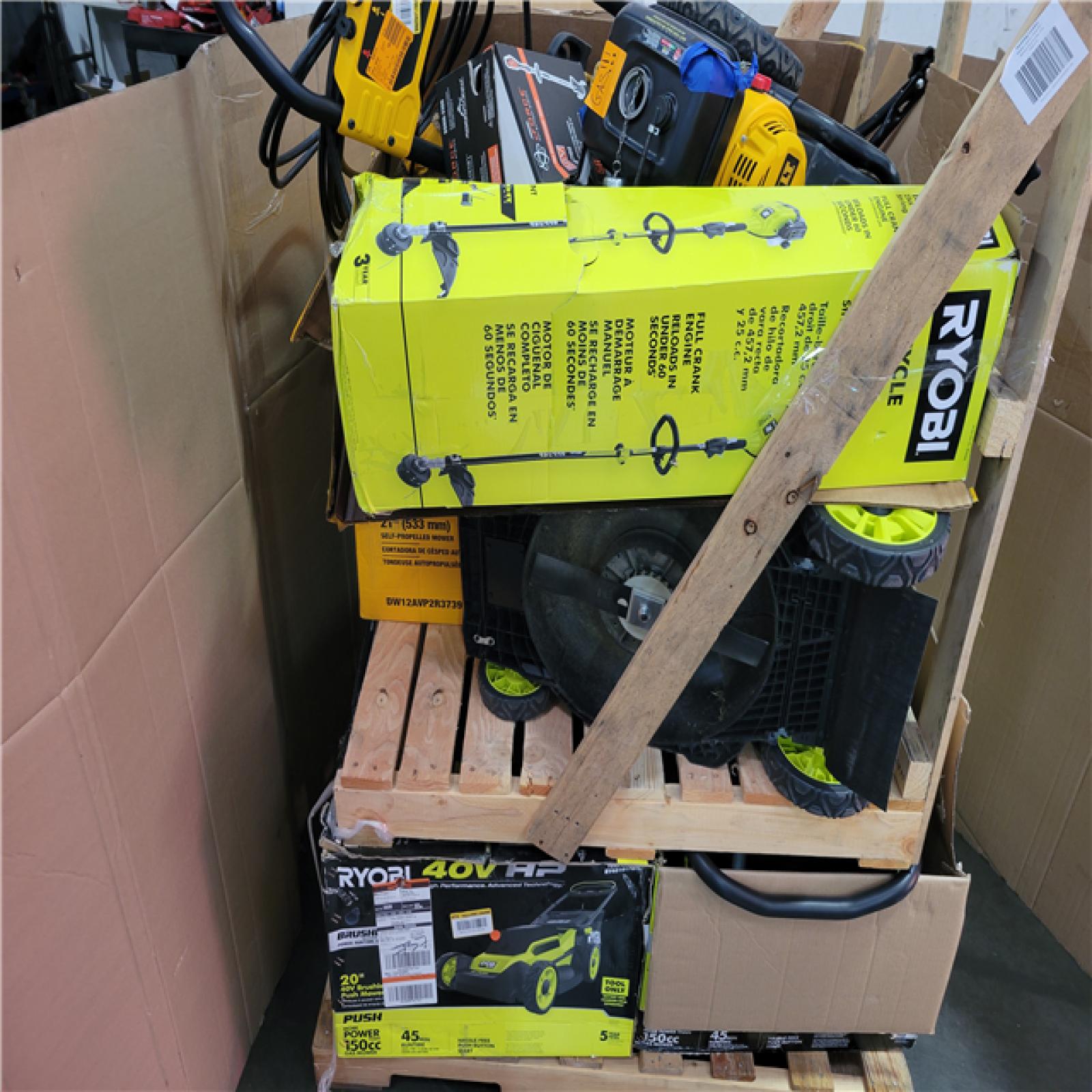 CALIFORNIA AS-IS OUTDOOR POWER EQUIPMENT