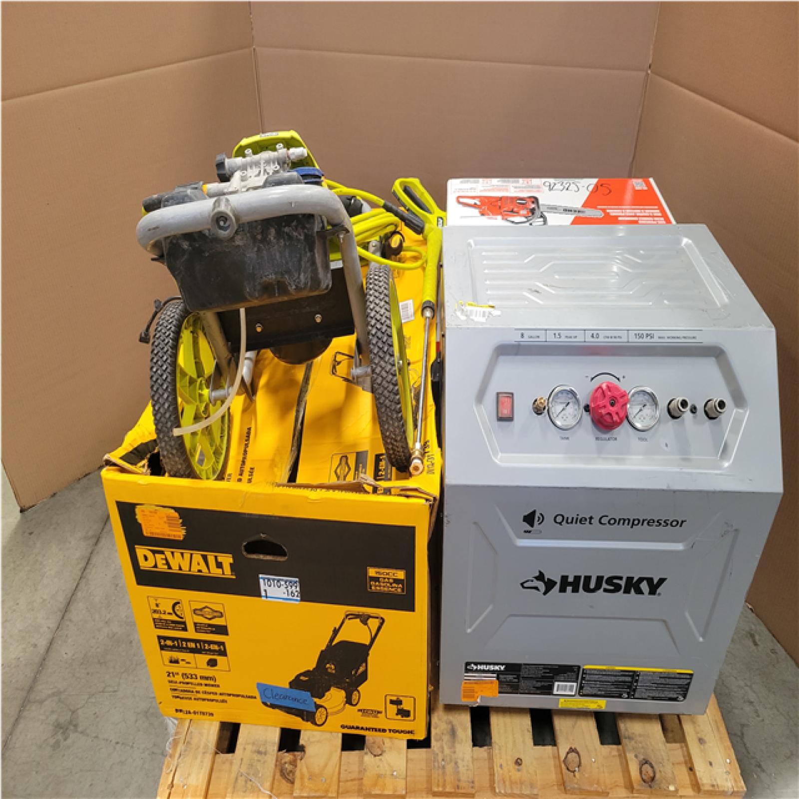 CALIFORNIA AS-IS OUTDOOR POWER EQUIPMENT