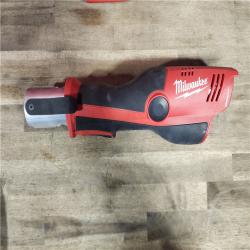 HOUSTON LOCATION - AS-IS MILWAUKEE 12-Volt Lithium-Ion Force Logic Cordless Press Tool Kit (3 Jaws Included) with Two 1.5 Ah Battery and Hard Case