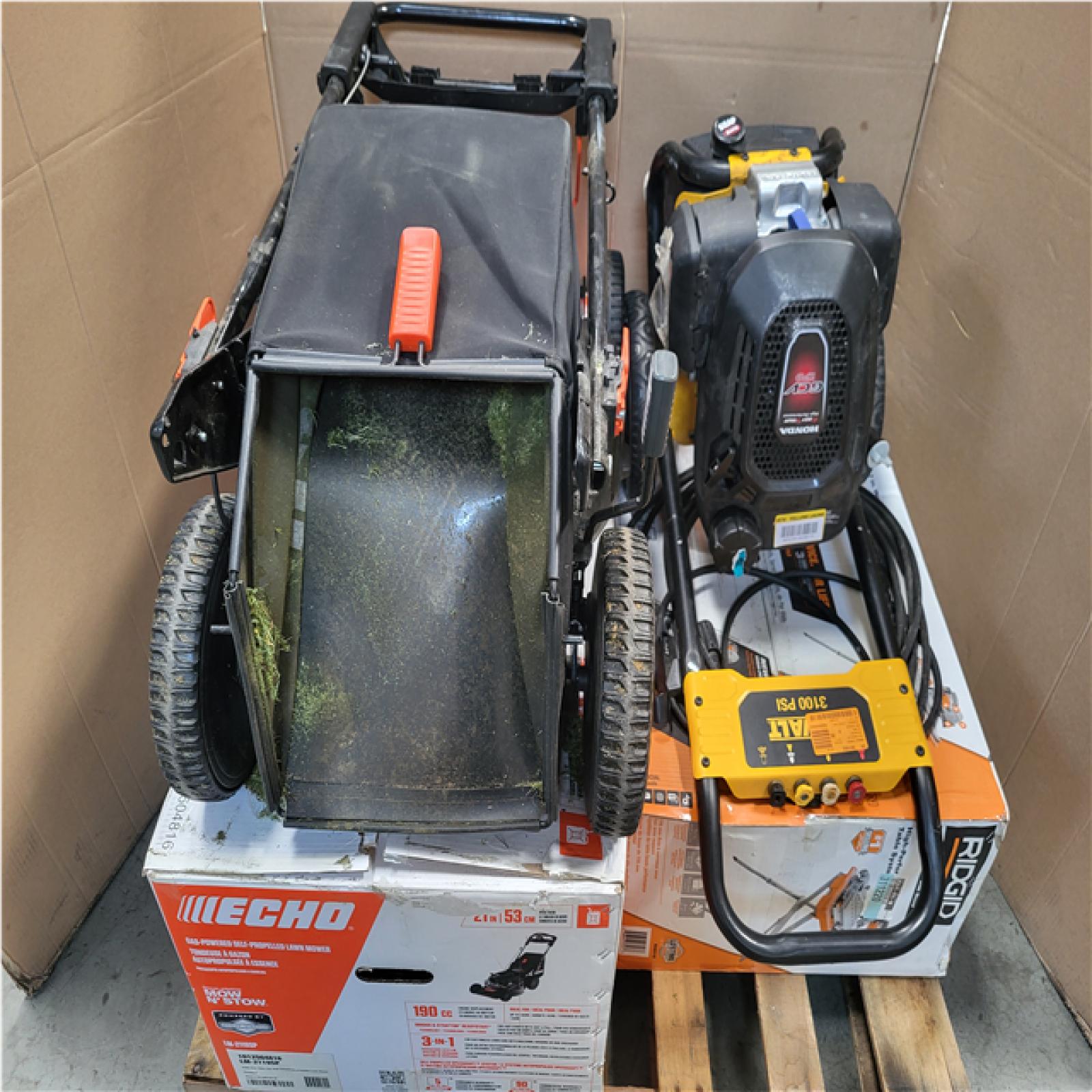CALIFORNIA AS-IS OUTDOOR POWER EQUIPMENT