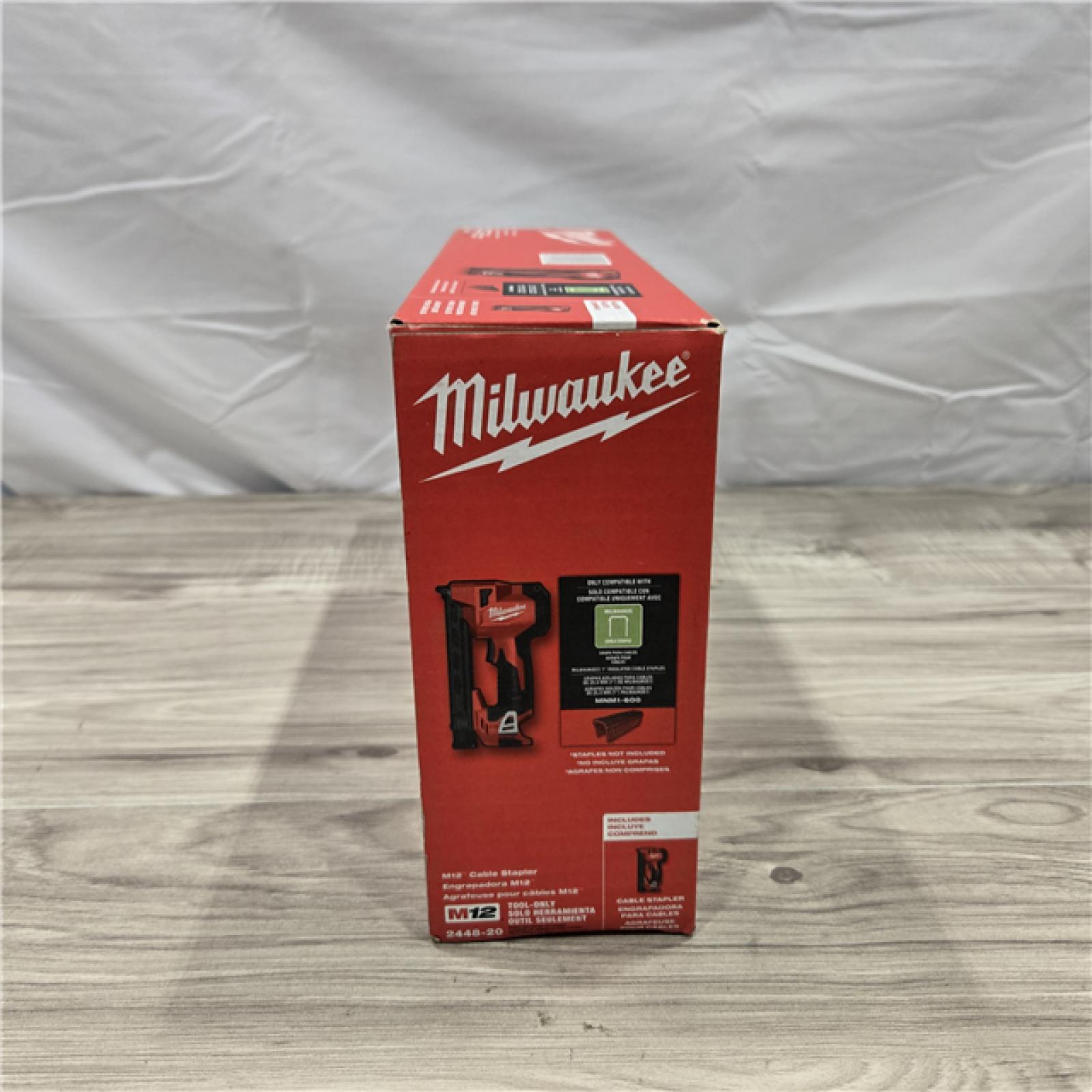 NEW! - Milwaukee M12 Cable Stapler (TOOL ONLY)