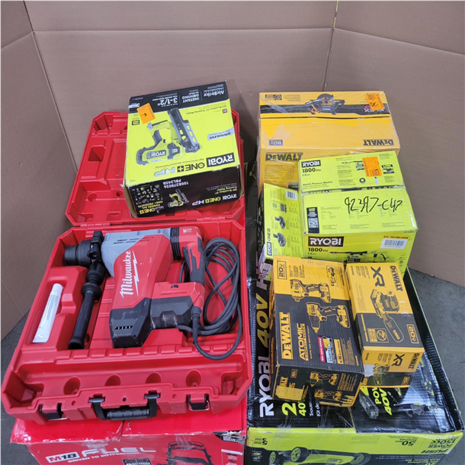 CALIFORNIA AS-IS TOOL PALLET