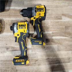HOUSTON LOCATION - AS-IS DEWALT 2 TOOL COMBO KIT W/ (2) BATTERY & CHARGER