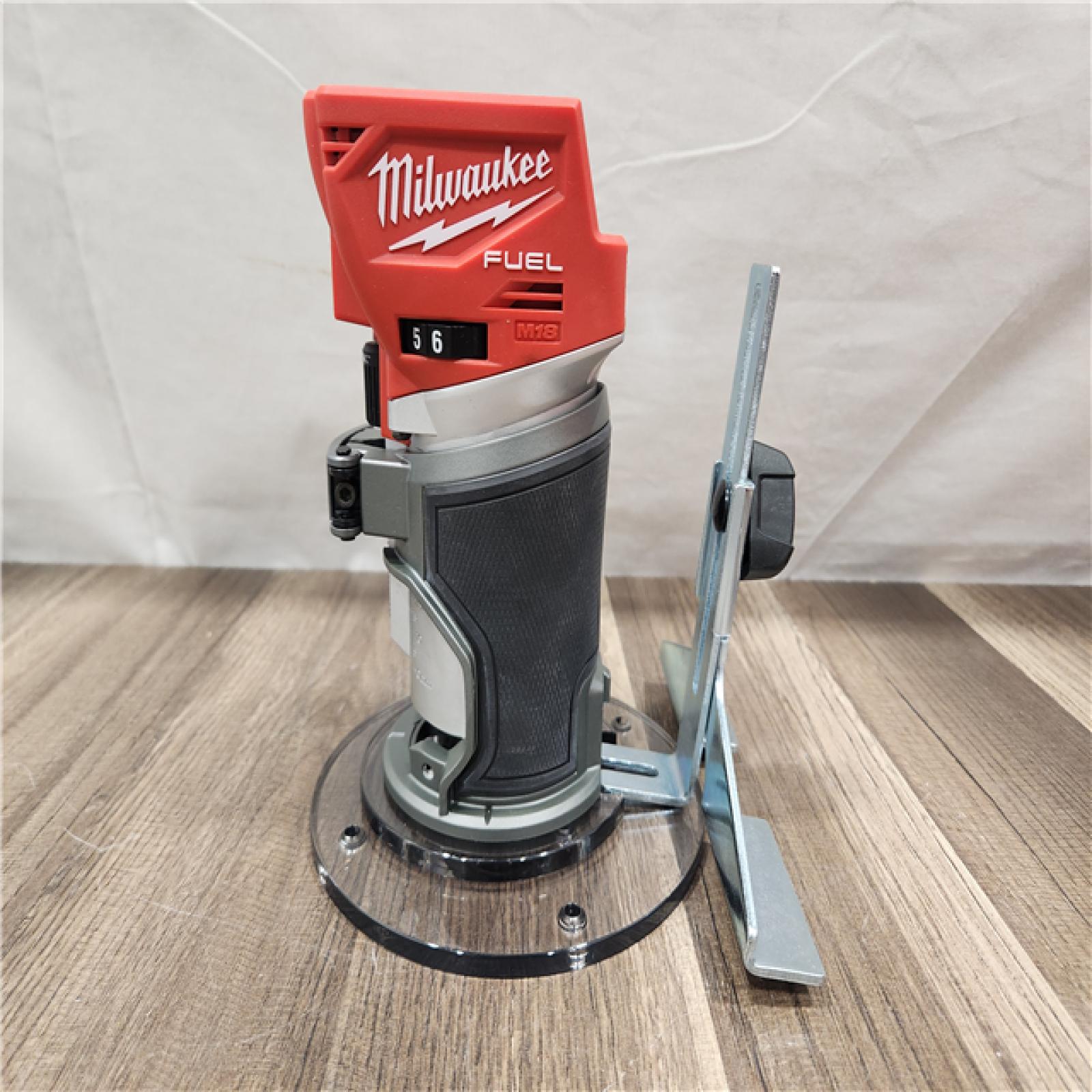 AS-IS- Milwaukee M18 FUEL Compact Router (Tool-Only)