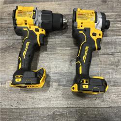 AS-IS DEWALT 20V XR Lithium-Ion Cordless 2-Tool Combo Kit