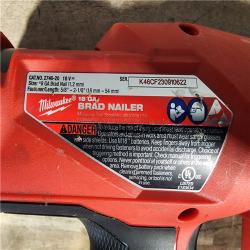 HOUSTON LOCATION - AS-IS Milwaukee M18 Fuel 18V Brushless 18-Gauge Brad Nailer 2746-20 (Bare Tool)