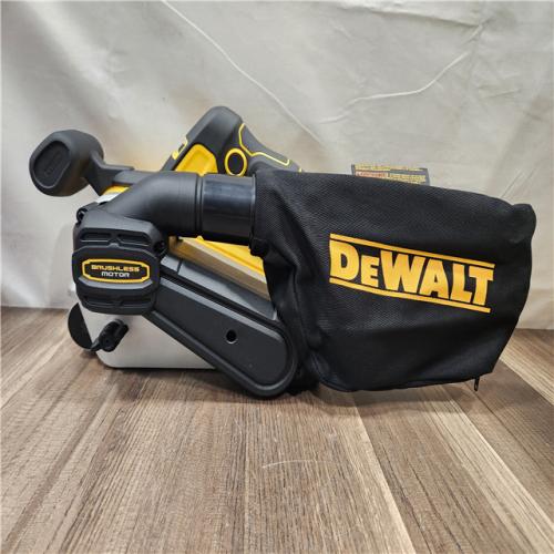 AS-IS- DEWALT 20V MAX* XR Brushless Cordless Belt Sander (Tool-Only)
