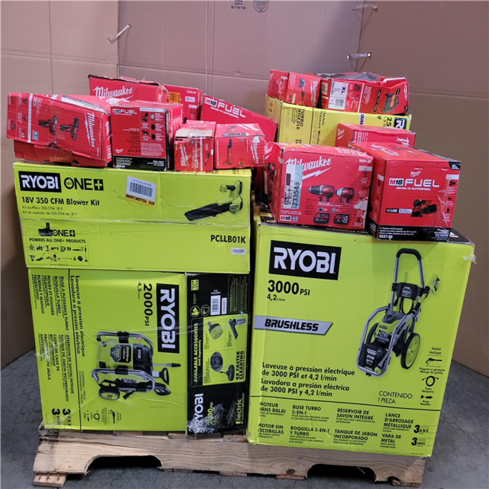 CALIFORNIA AS-IS TOOL PALLET