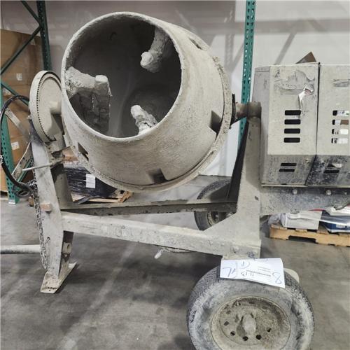 Dallas Location - As-Is Toro Concrete Mixer ( Drum Is Full Of Concrete)