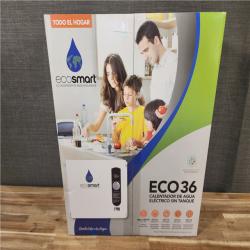 HOUSTON LOCATION - AS-IS (NEW) ECO36 TANKLESS ELECTRIC WATER HEATER