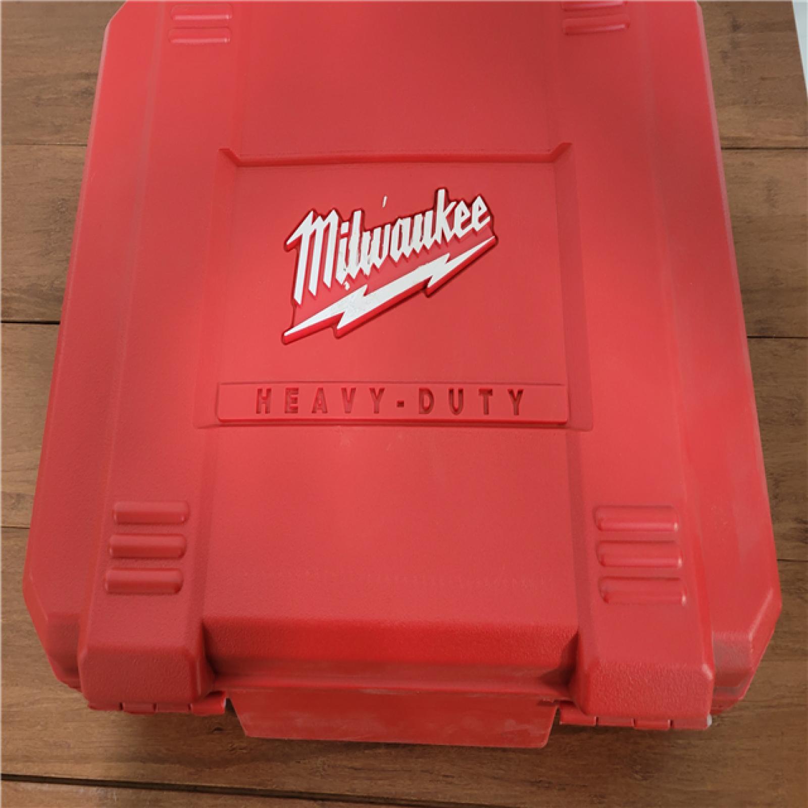 California AS-IS Milwaukee M12 Force Logic Press Tool Kit  Includes (2) Batteries  Charger and Hard Case