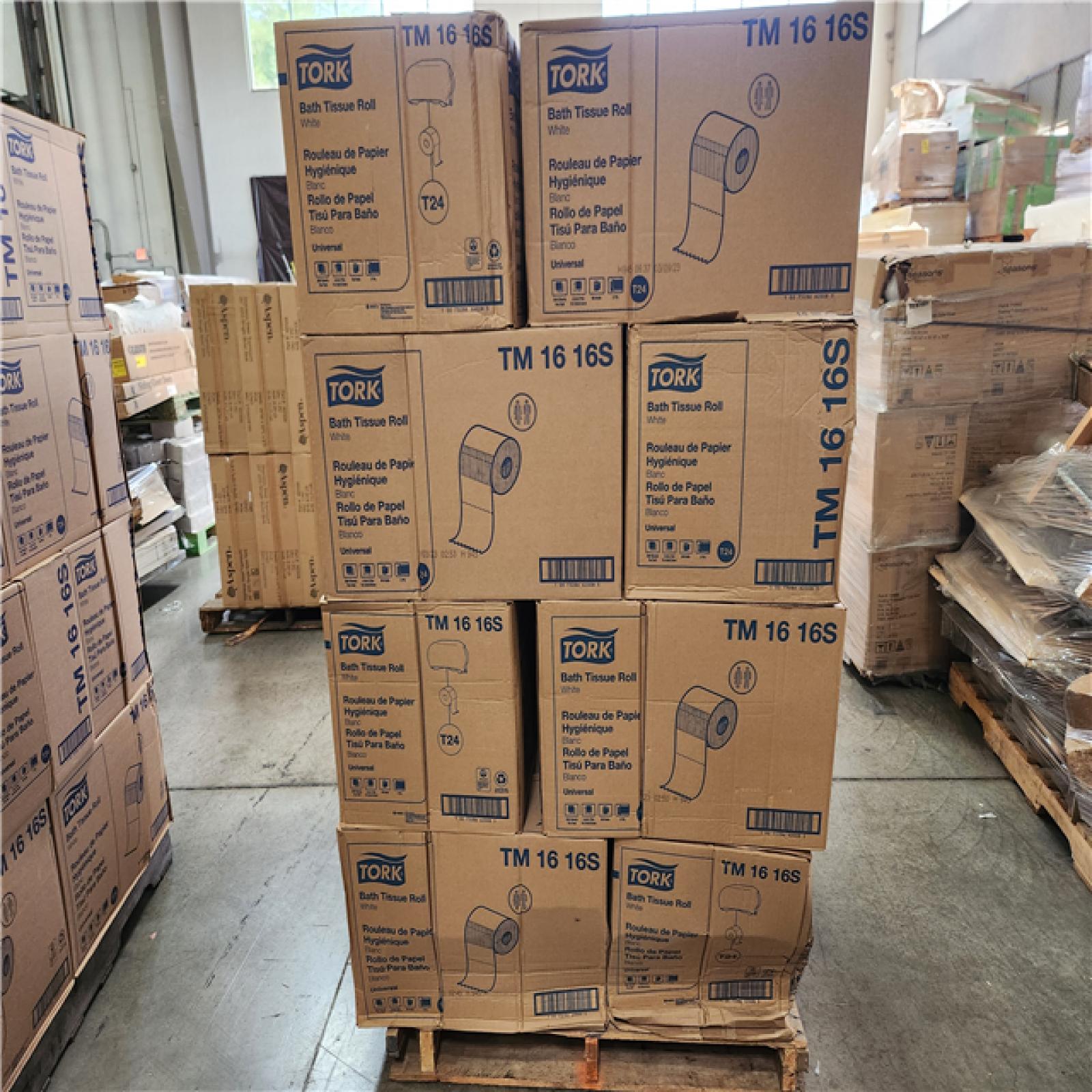 Phoenix Location NEW Tork Toilet Paper Roll White T24 Pallet (19 Boxes)