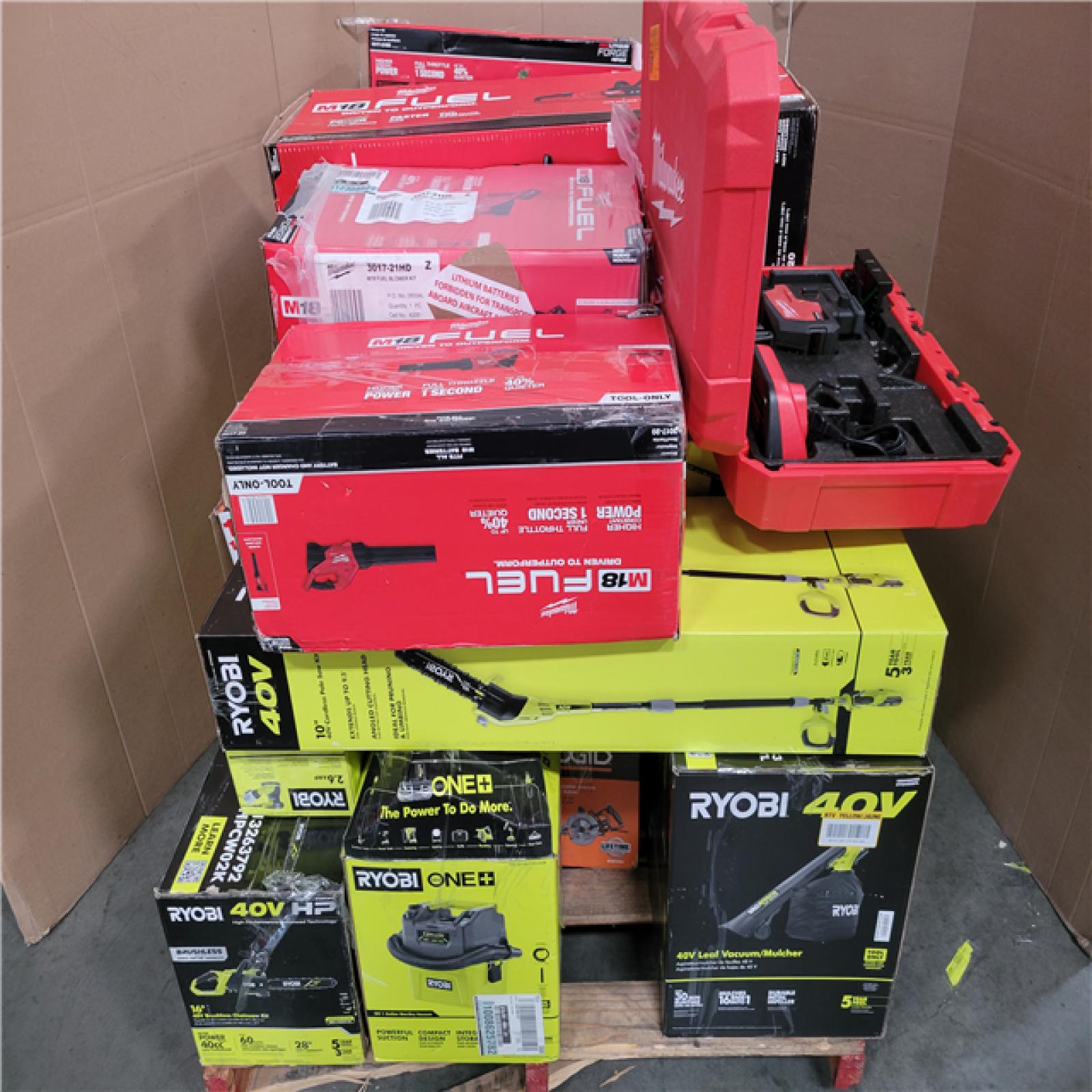 CALIFORNIA AS-IS TOOL PALLET