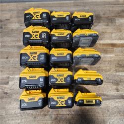 HOUSTON LOCATION - AS-IS DEWALT BATTERY PACK QTY - 15