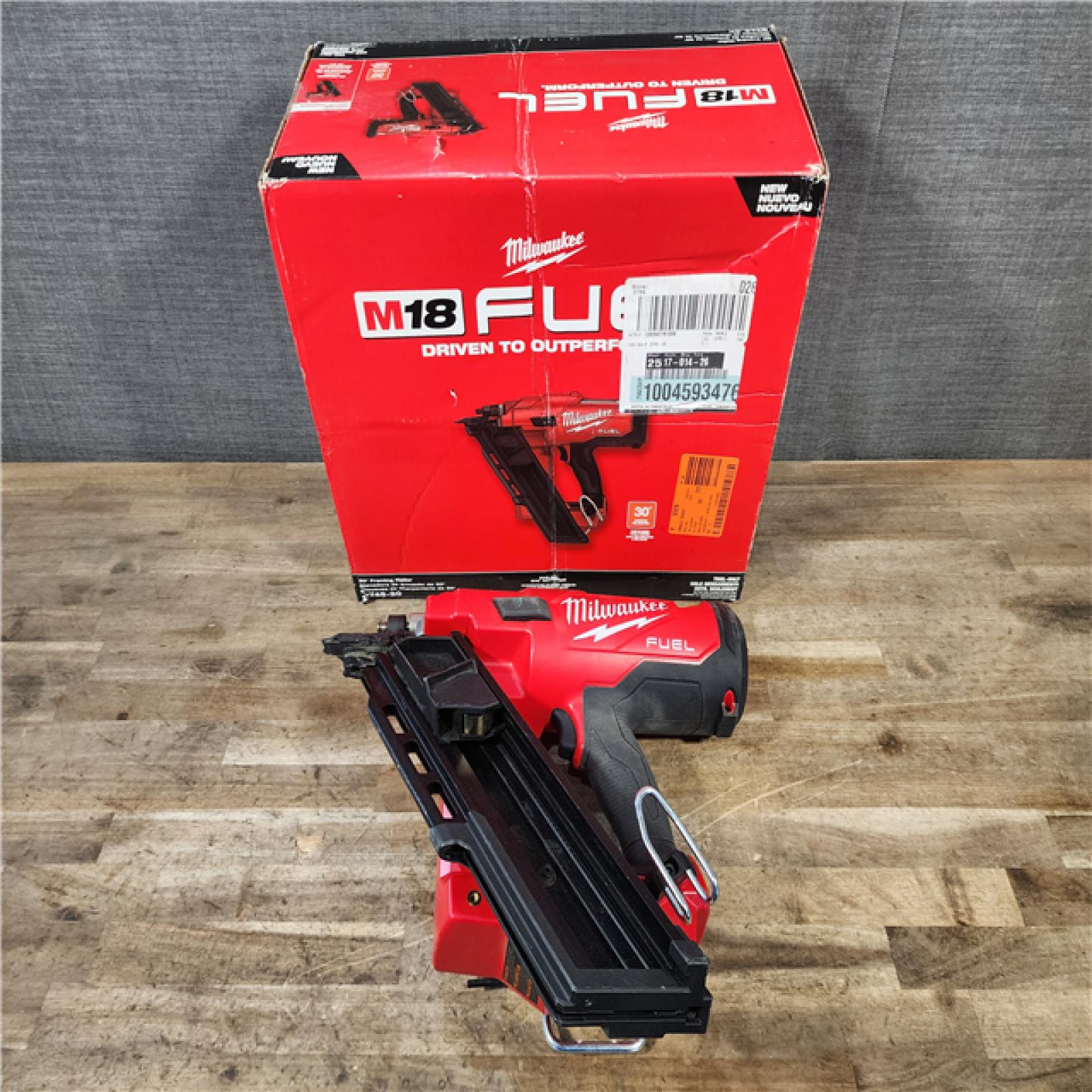 HOUSTON LOCATION - AS-IS M18 FUEL 3-1/2 in. 18-Volt 30-Degree Lithium-Ion Brushless Cordless Framing Nailer (Tool-Only)