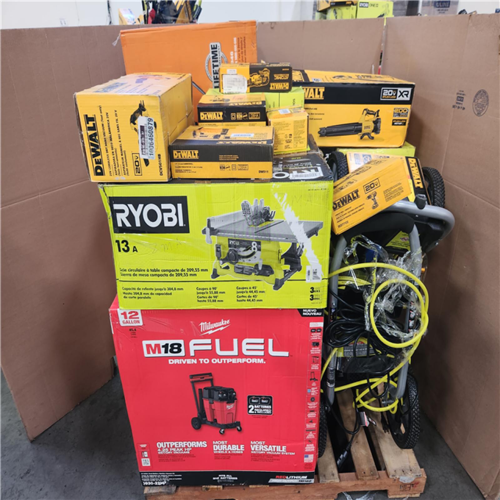 CALIFORNIA AS-IS TOOL PALLET