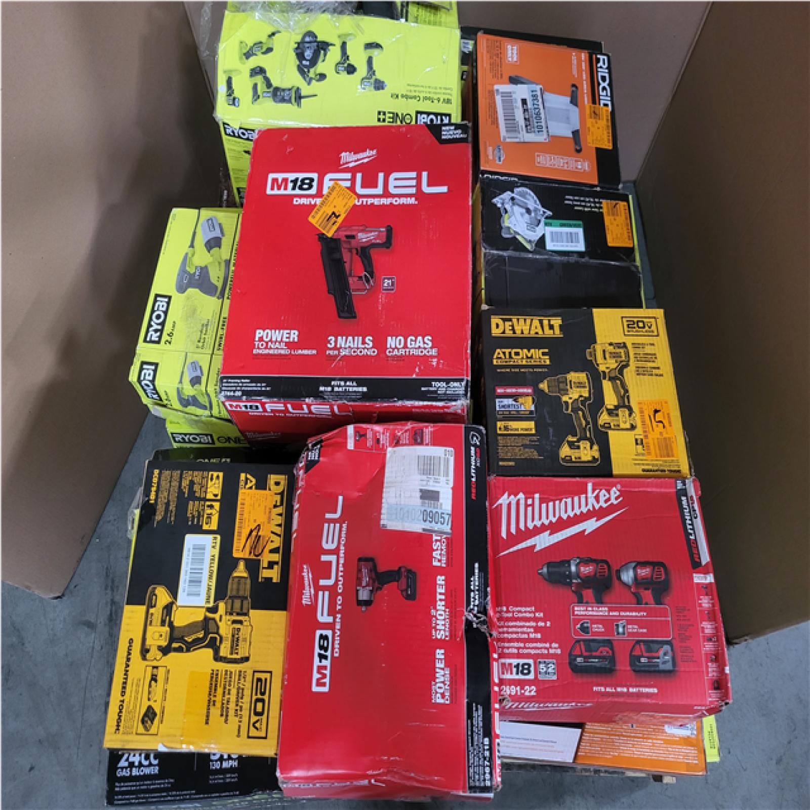 CALIFORNIA AS-IS TOOL PALLET