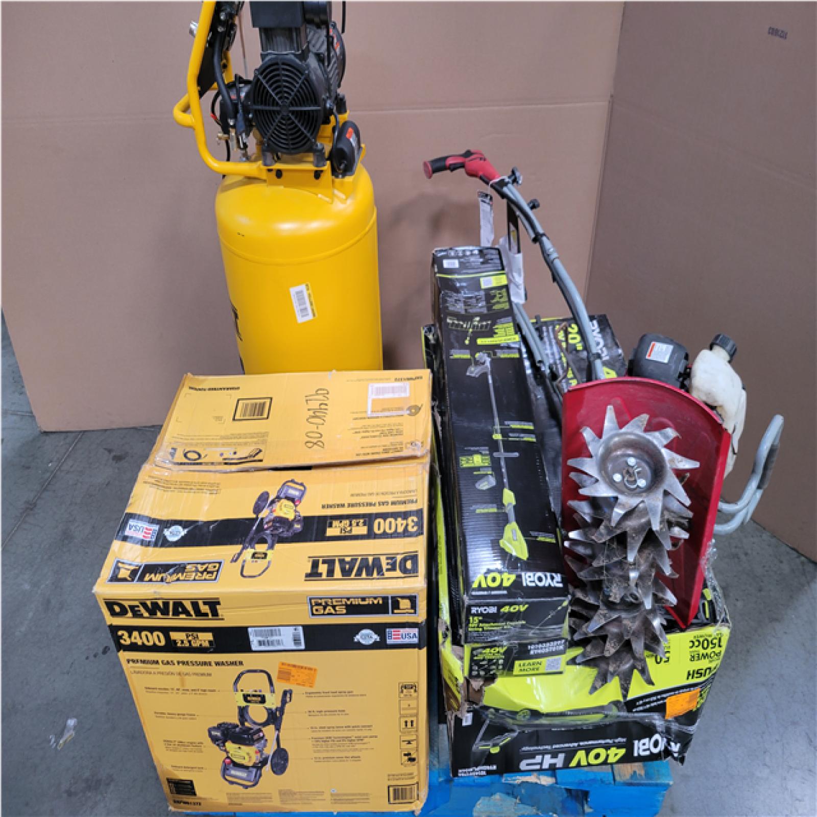 CALIFORNIA AS-IS OUTDOOR POWER EQUIPMENT
