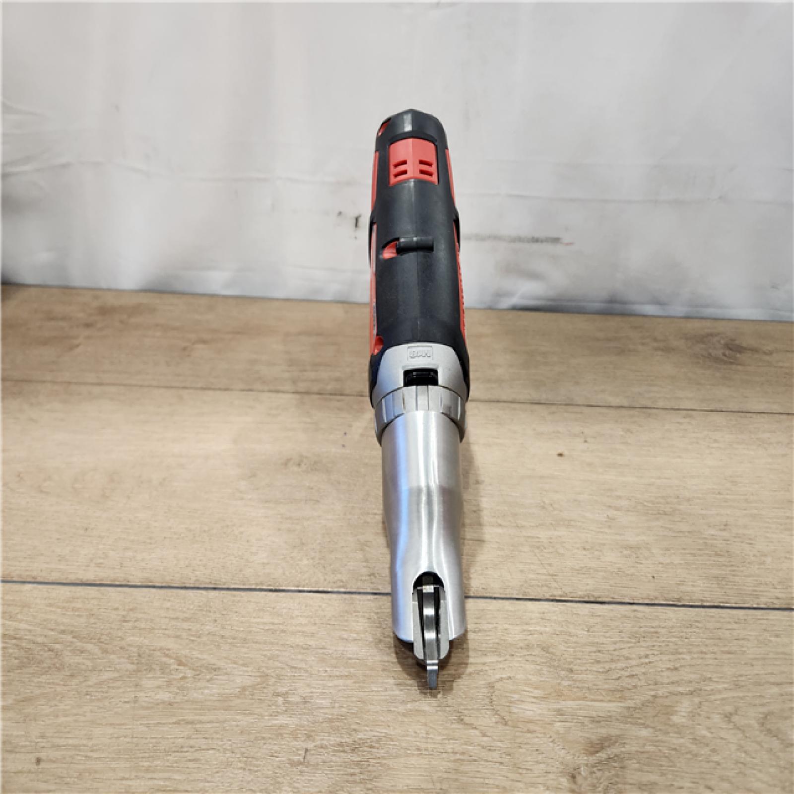 AS-IS- Milwaukee 18-Volt Lithium-Ion Cordless 18-Gauge Double Cut Metal Shear (Tool-Only)